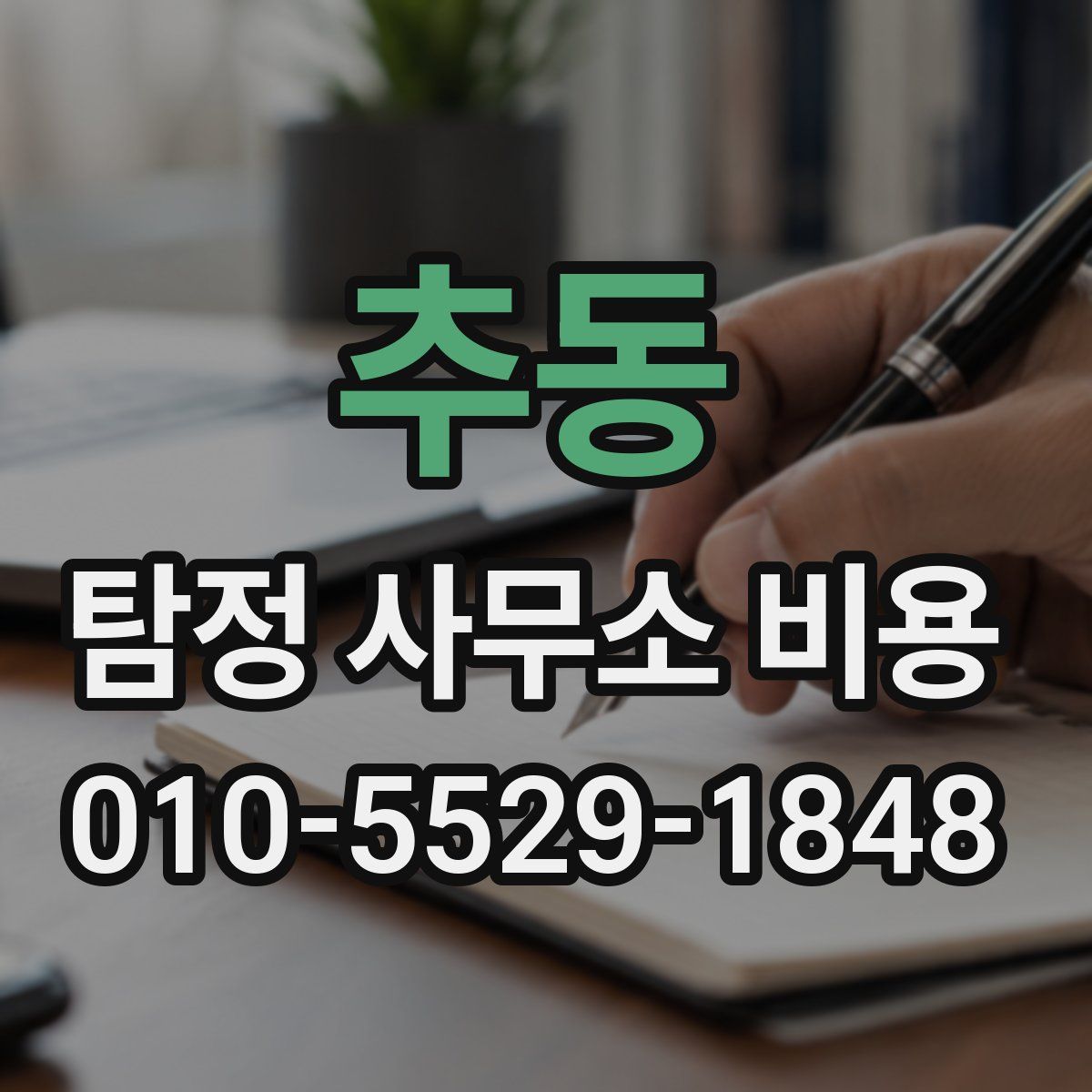 추동 탐정 사무소 비용