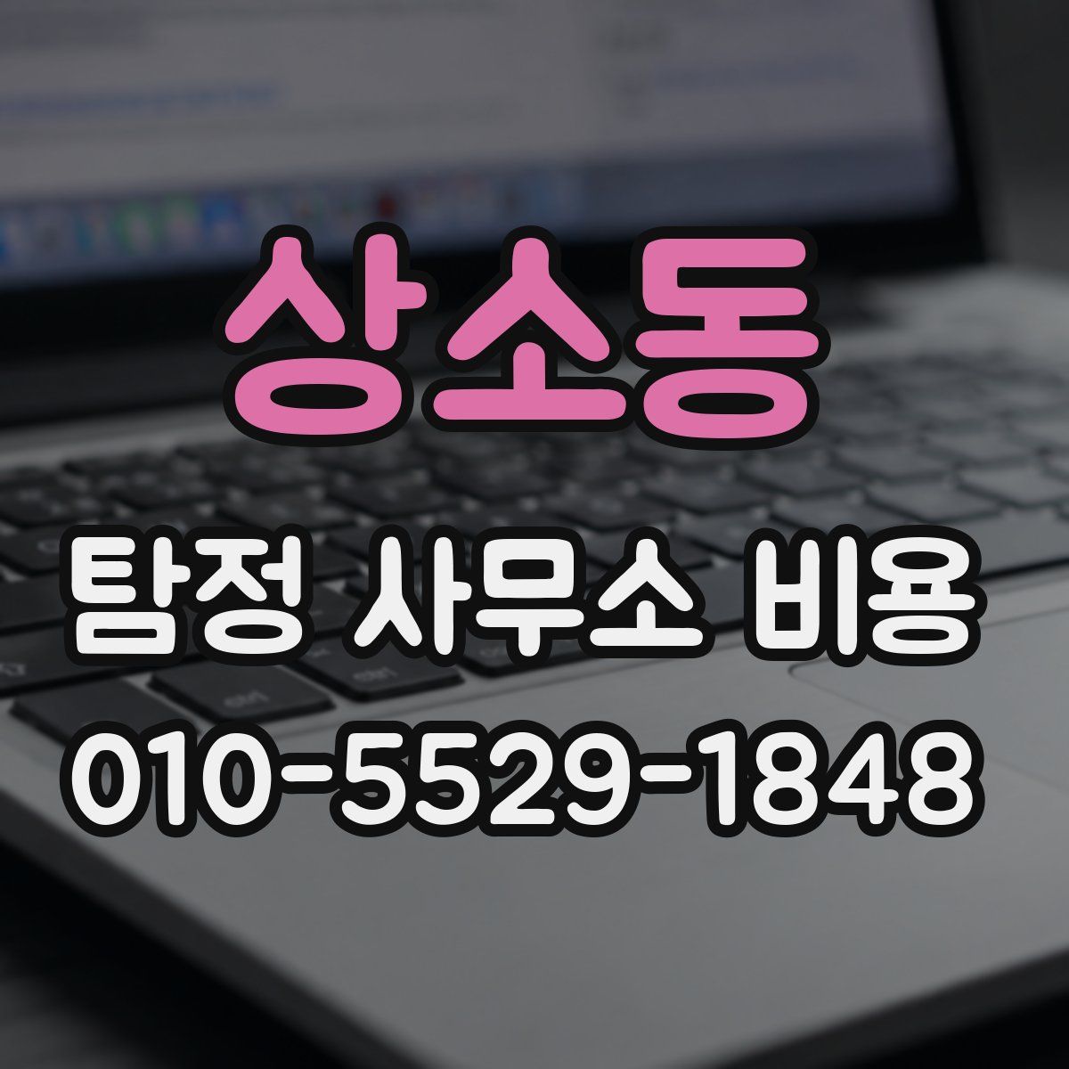 상소동 탐정 사무소 비용