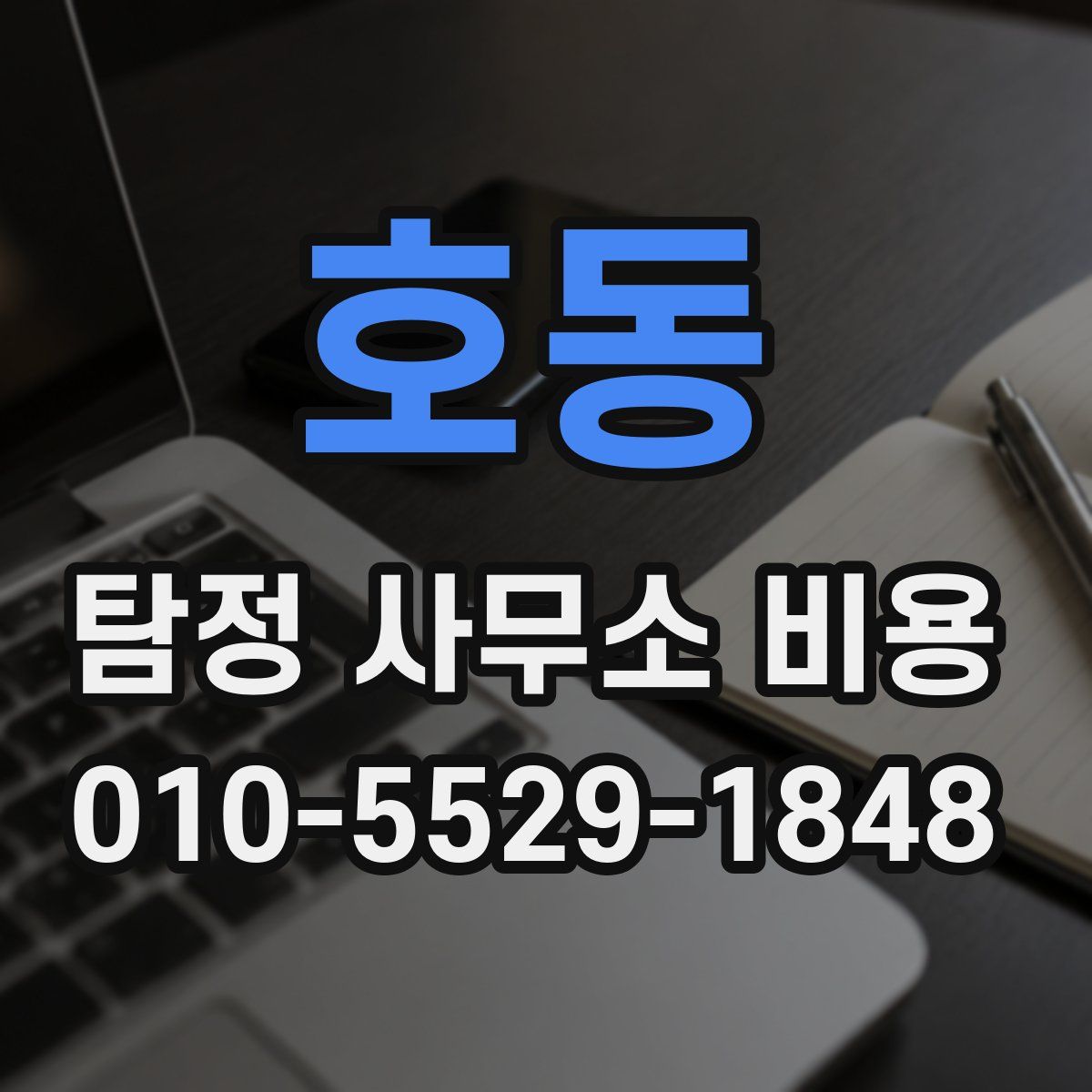 호동 탐정 사무소 비용