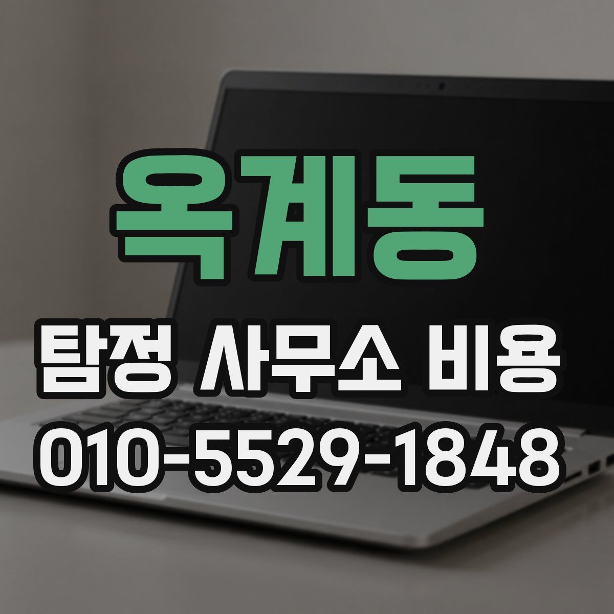 옥계동 탐정 사무소 비용