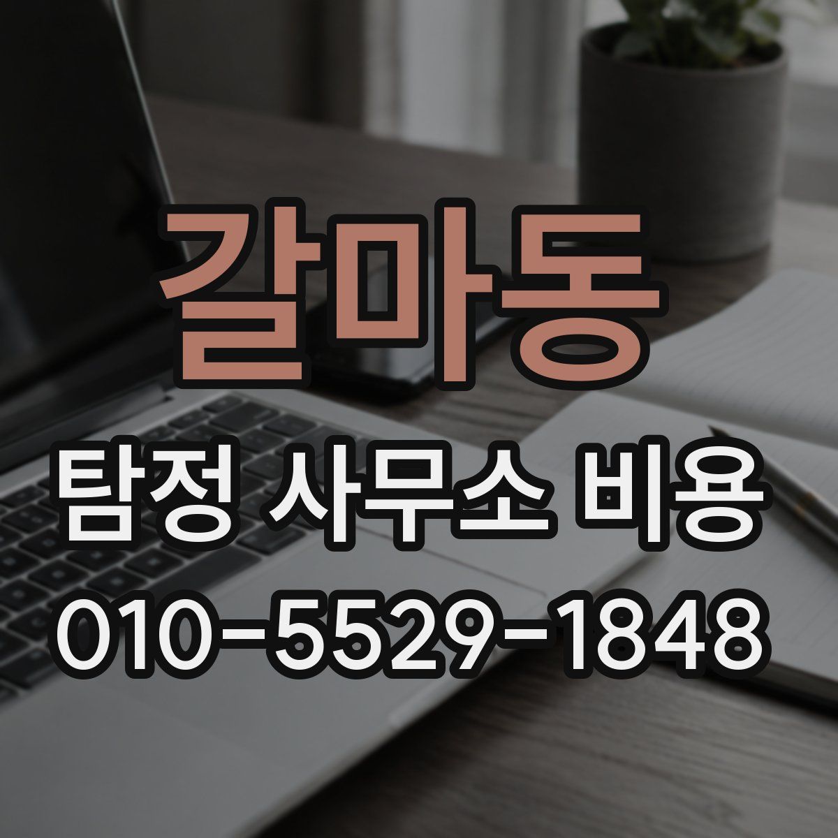 갈마동 탐정 사무소 비용