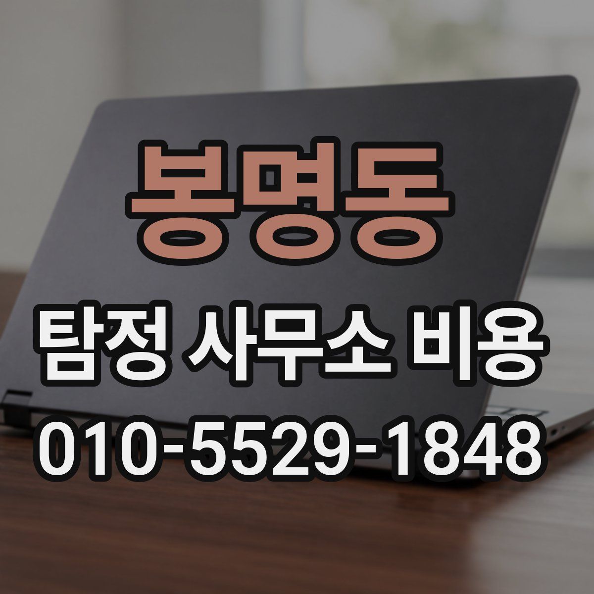 봉명동 탐정 사무소 비용