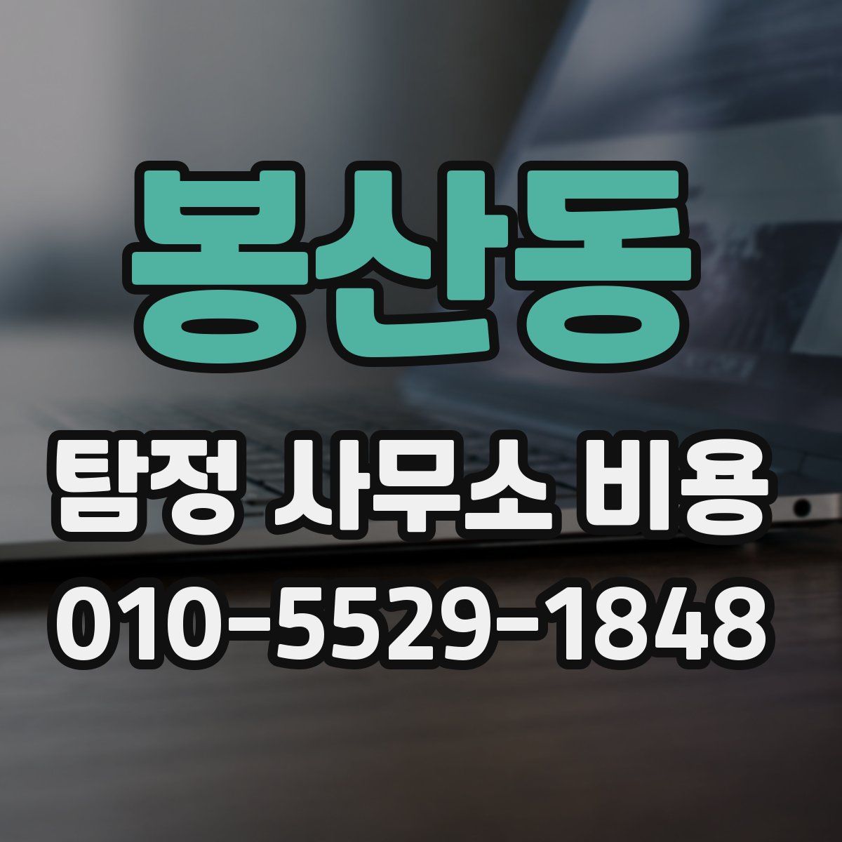 봉산동 탐정 사무소 비용