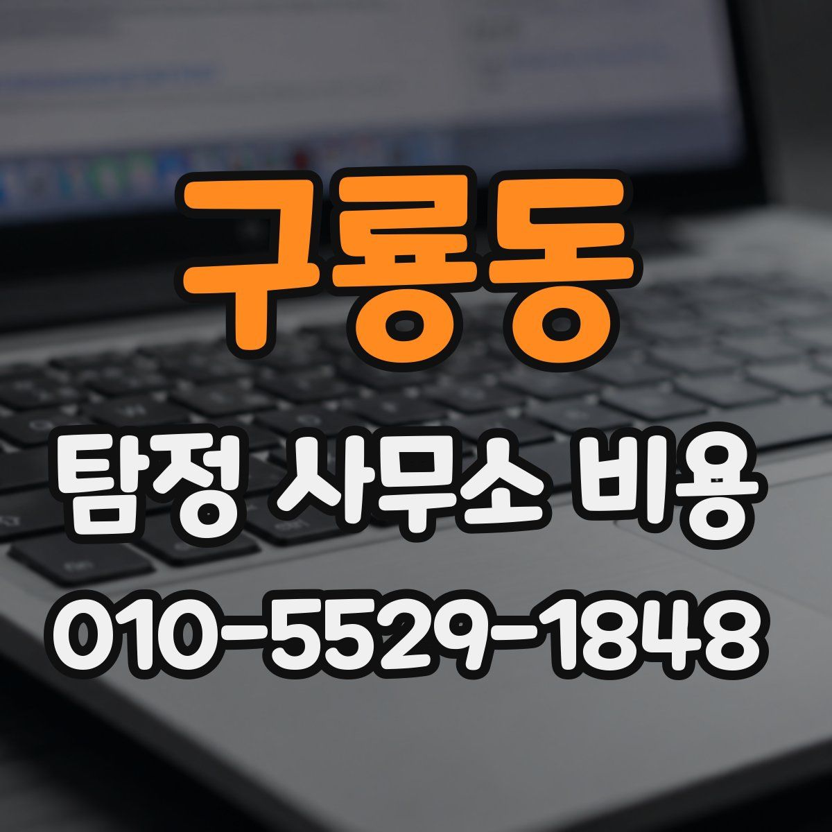 구룡동 탐정 사무소 비용