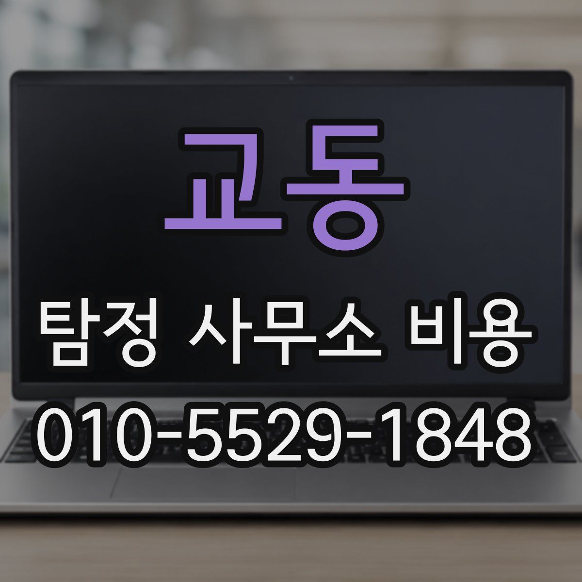 교동 탐정 사무소 비용