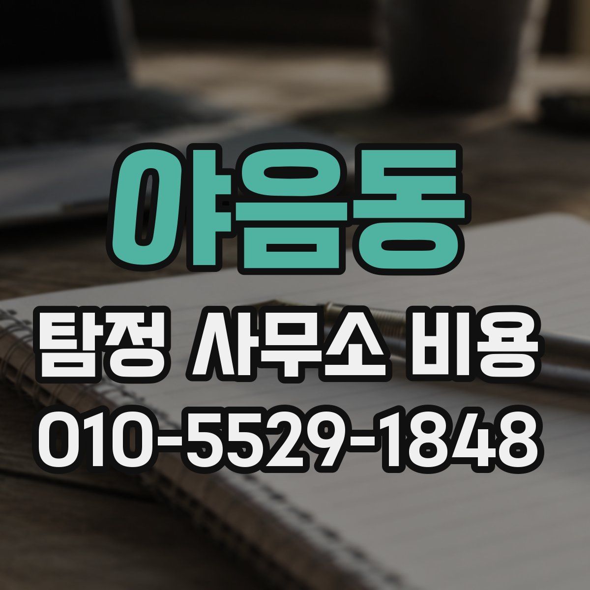 야음동 탐정 사무소 비용
