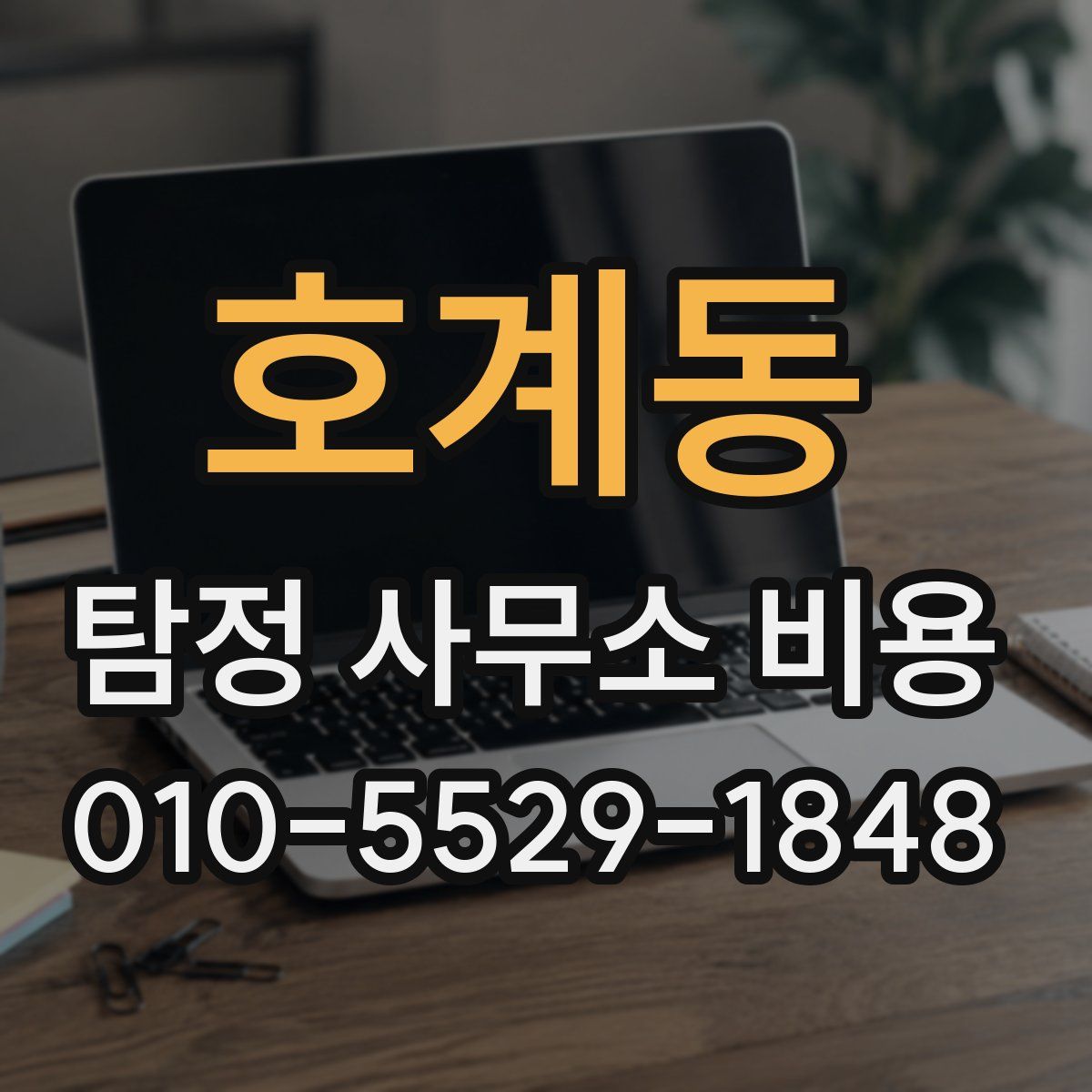 호계동 탐정 사무소 비용