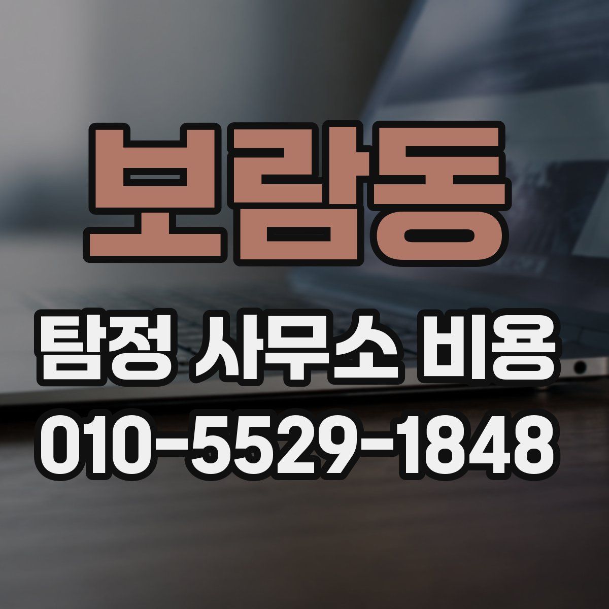 보람동 탐정 사무소 비용