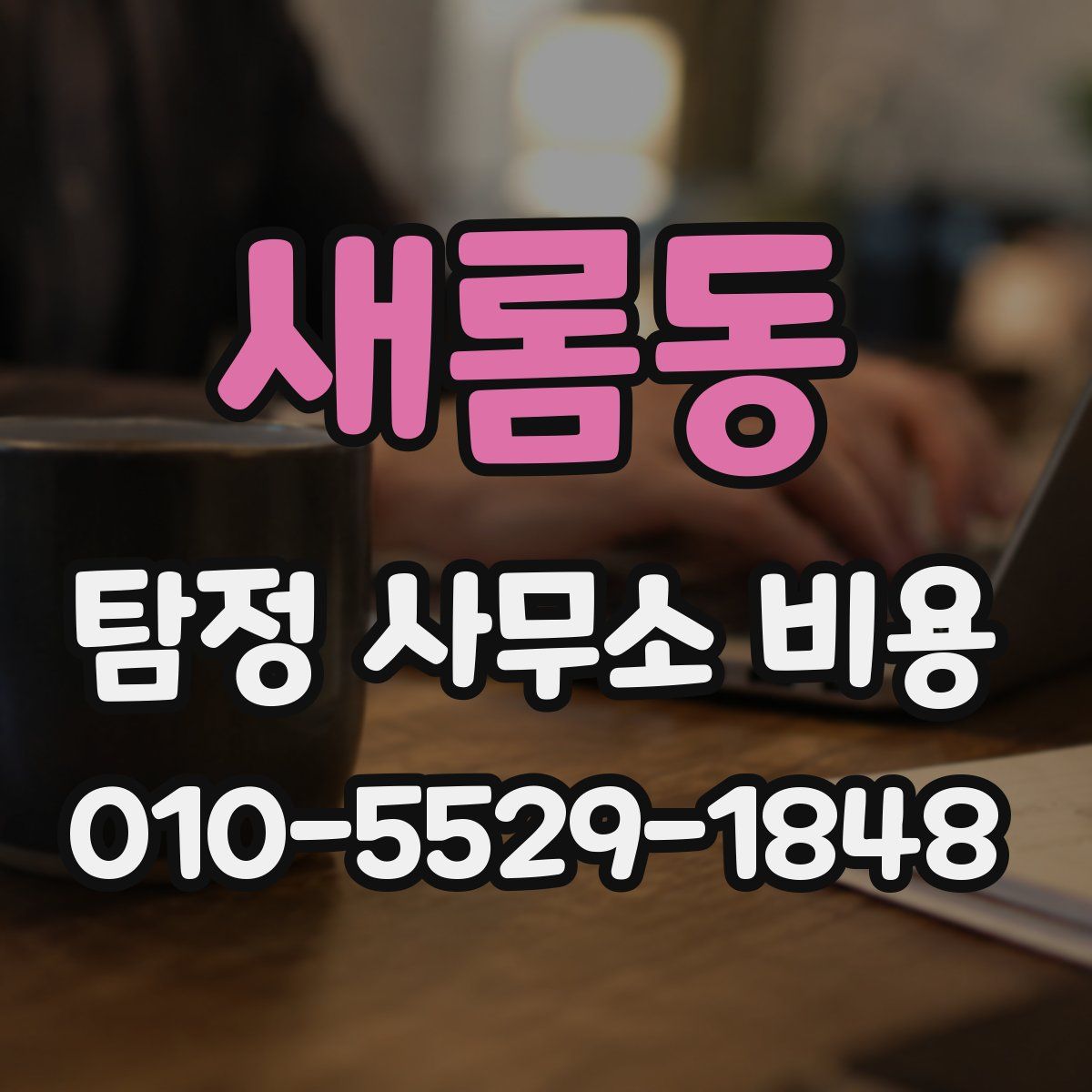 새롬동 탐정 사무소 비용