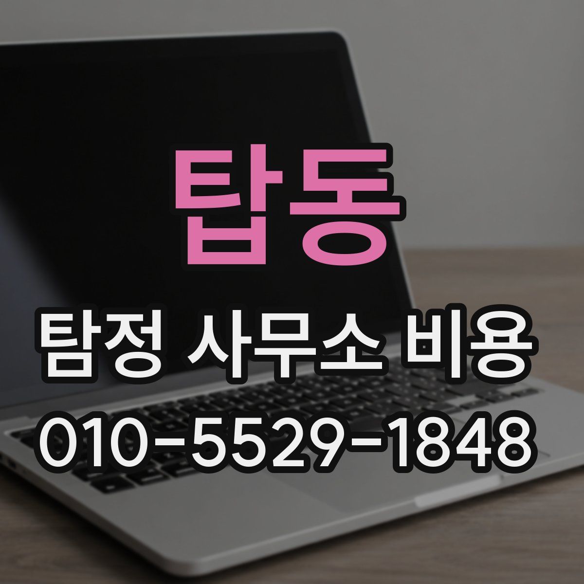 탑동 탐정 사무소 비용