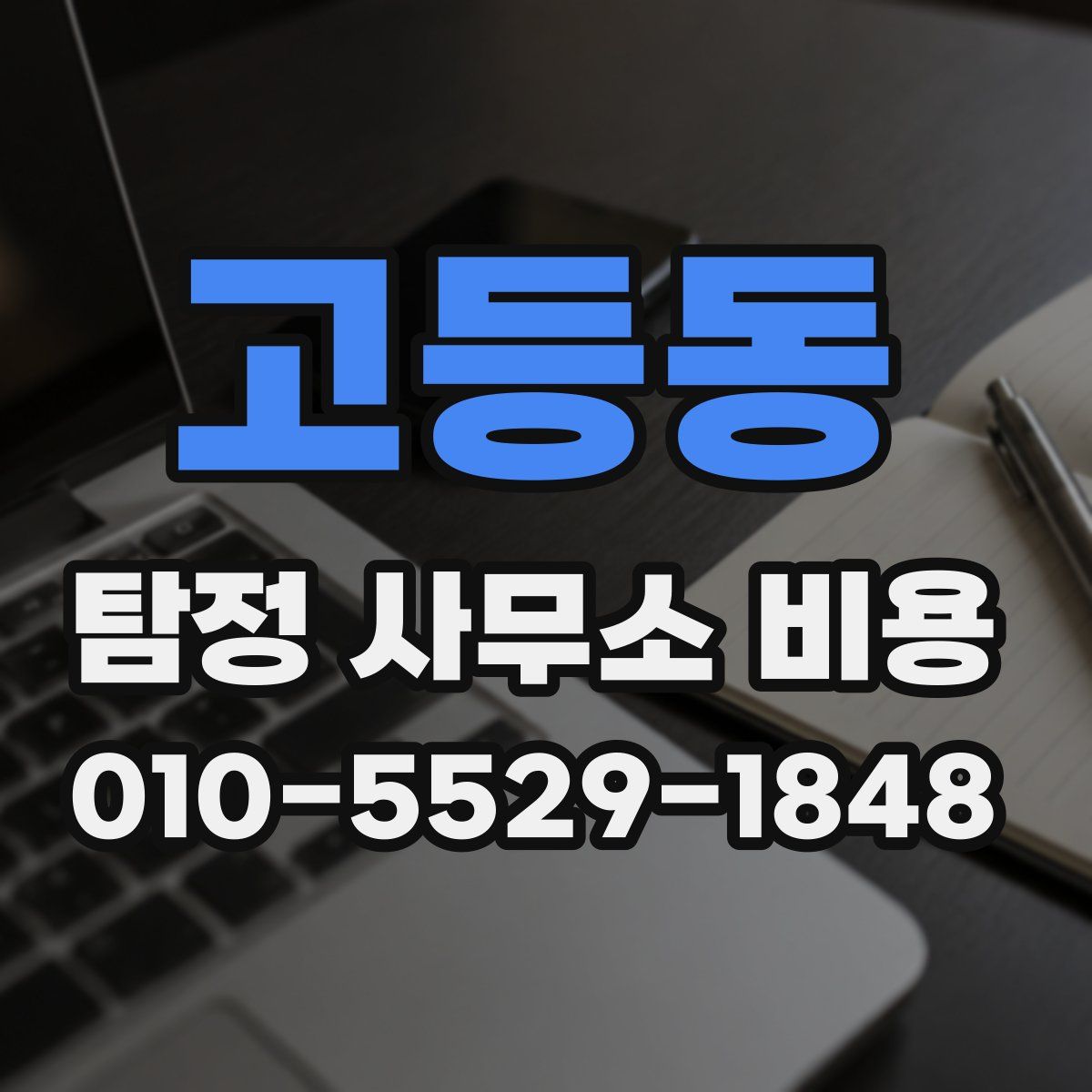 고등동 탐정 사무소 비용