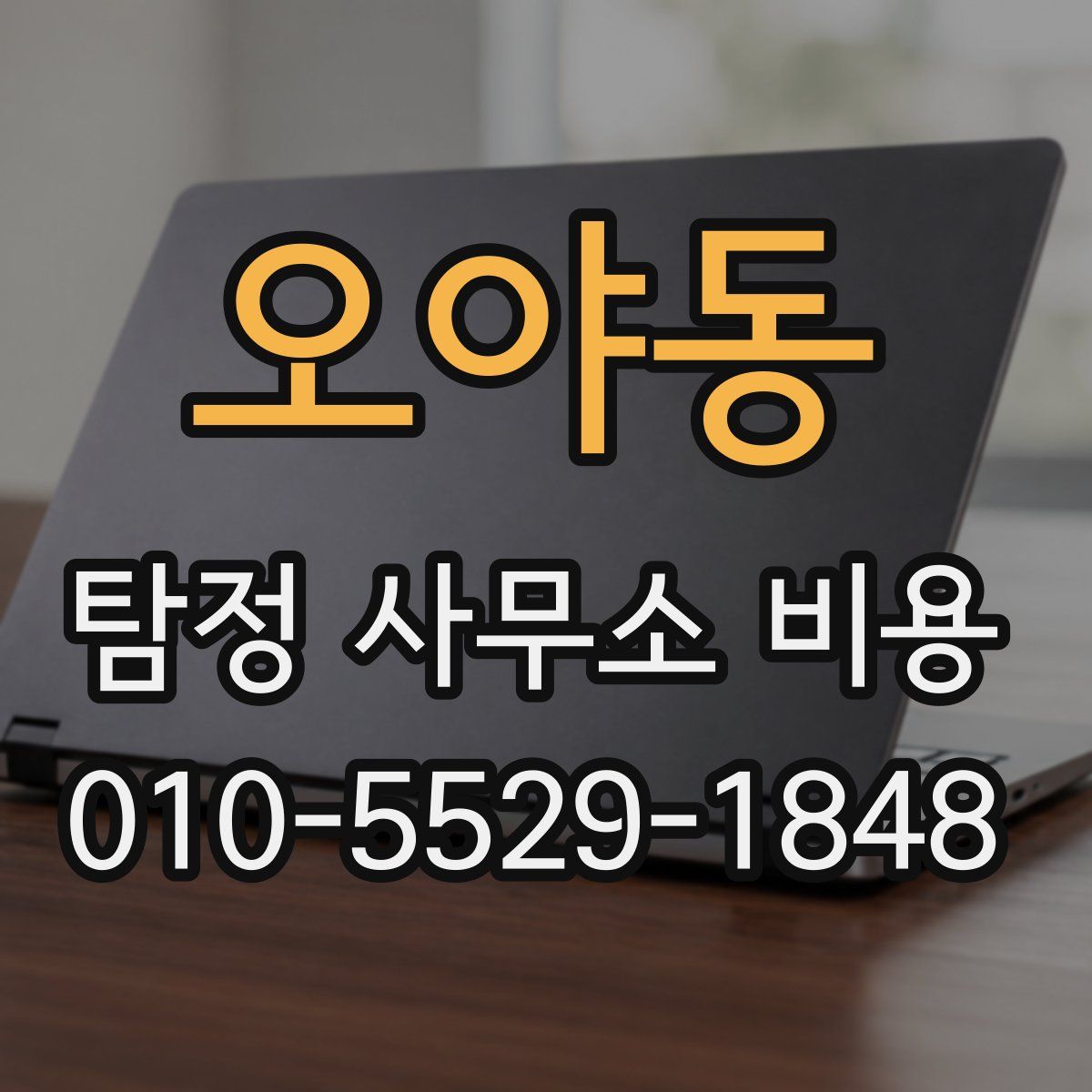 오야동 탐정 사무소 비용