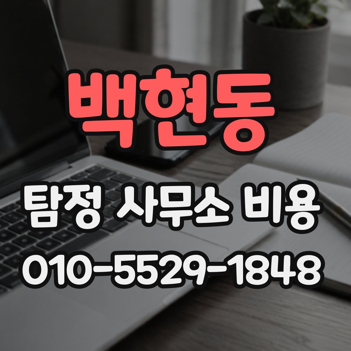 백현동 탐정 사무소 비용