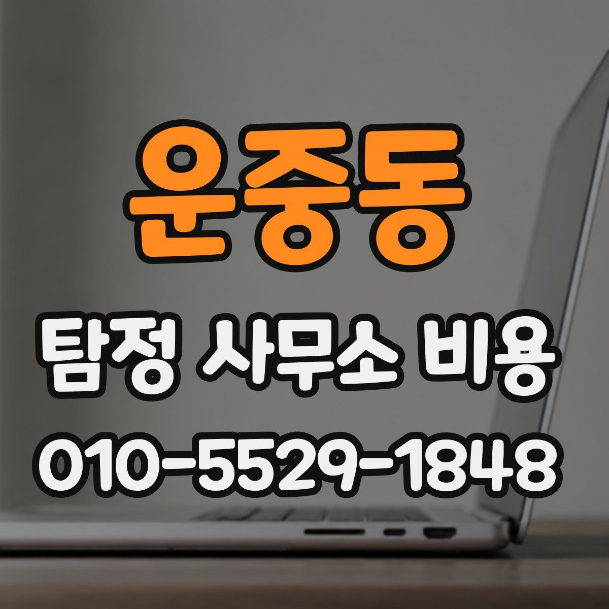 운중동 탐정 사무소 비용