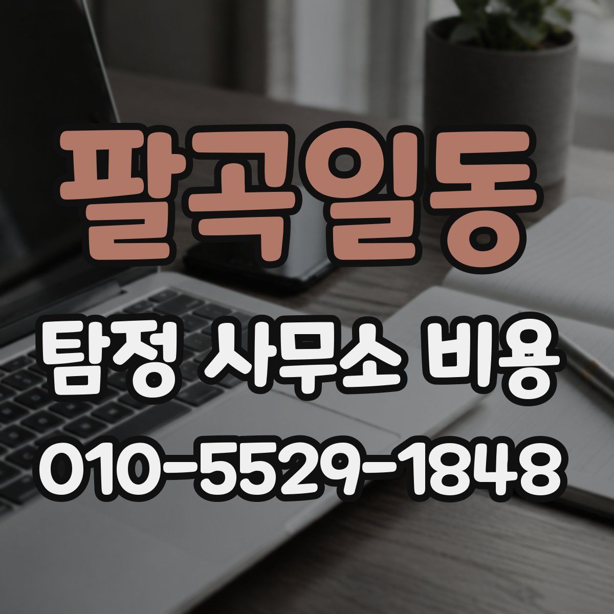 팔곡일동 탐정 사무소 비용