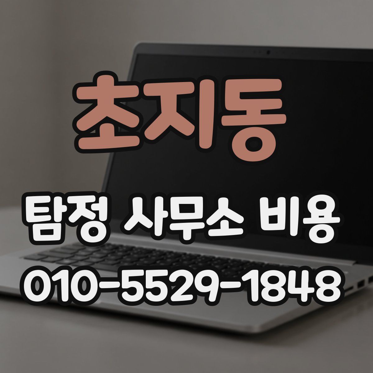 초지동 탐정 사무소 비용