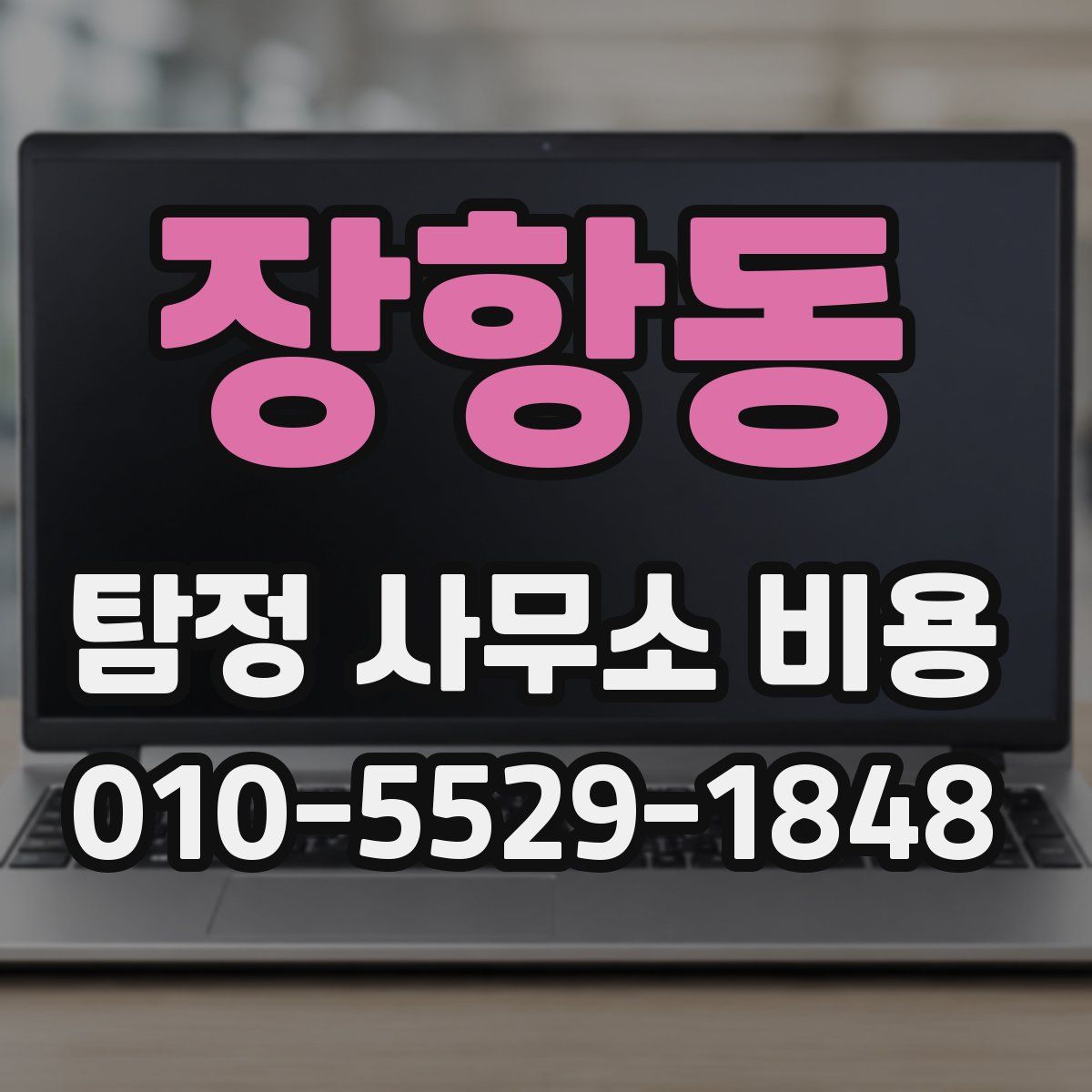 장항동 탐정 사무소 비용
