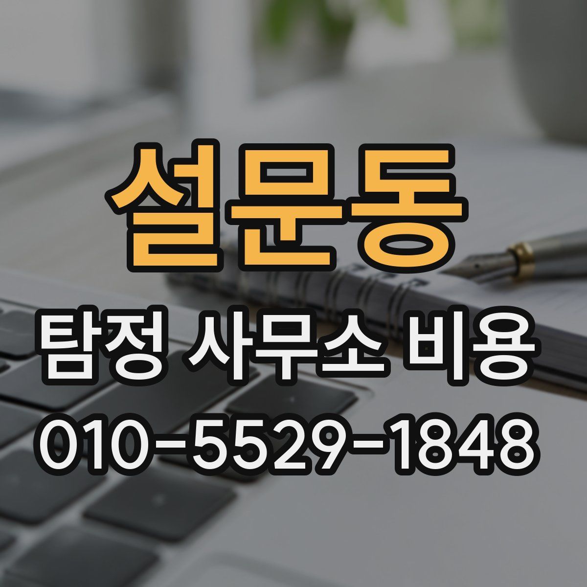 설문동 탐정 사무소 비용