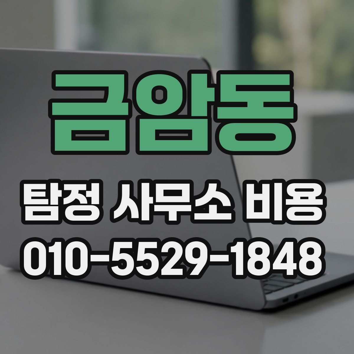 금암동 탐정 사무소 비용
