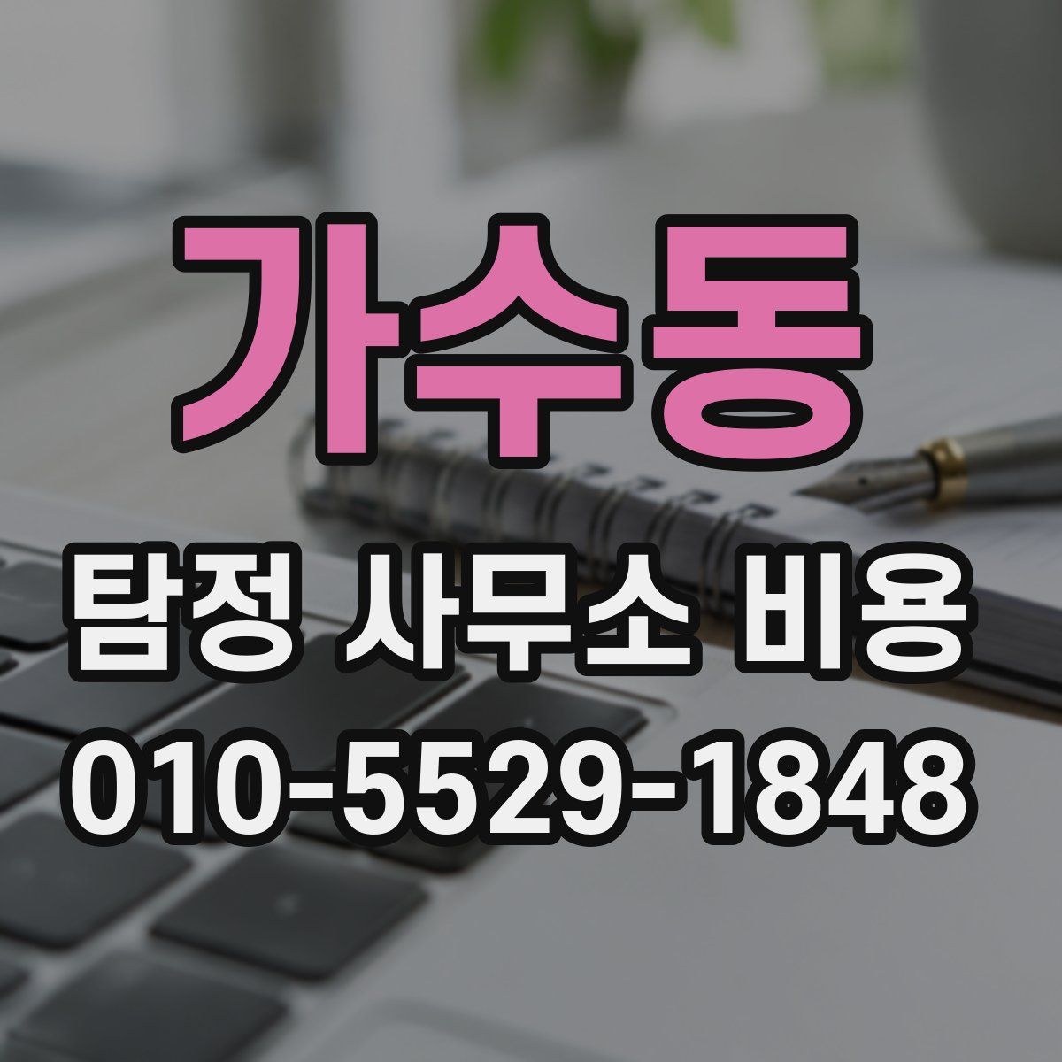 가수동 탐정 사무소 비용