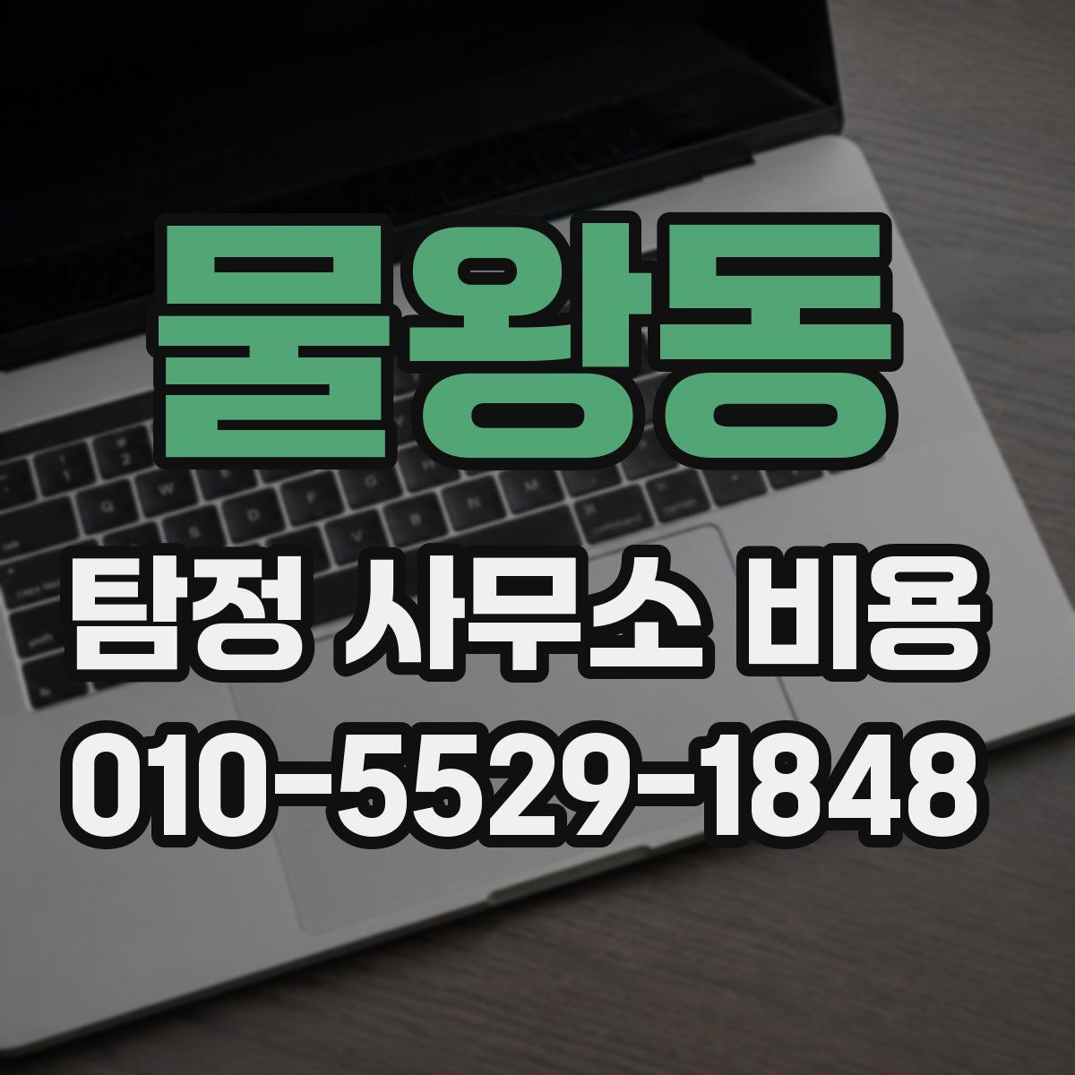 물왕동 탐정 사무소 비용
