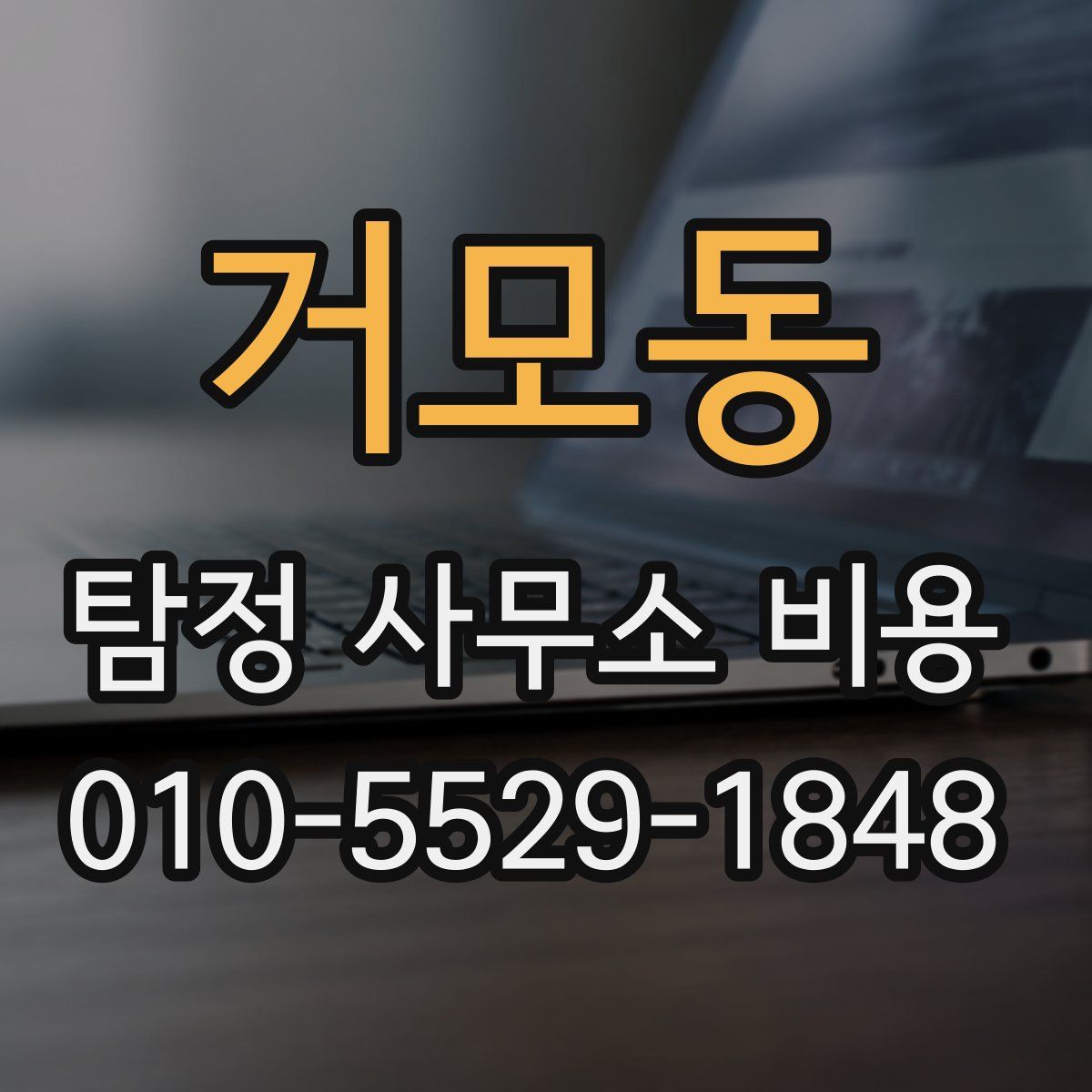 거모동 탐정 사무소 비용
