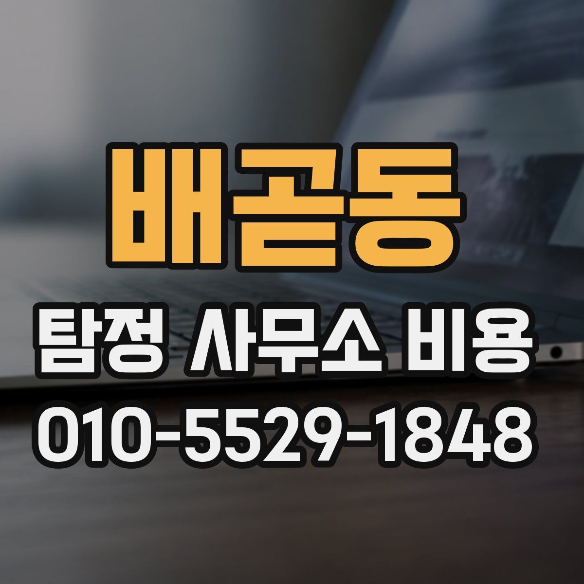 배곧동 탐정 사무소 비용