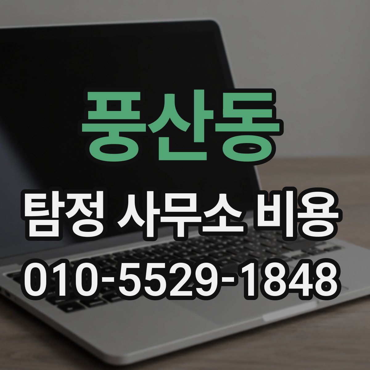 풍산동 탐정 사무소 비용