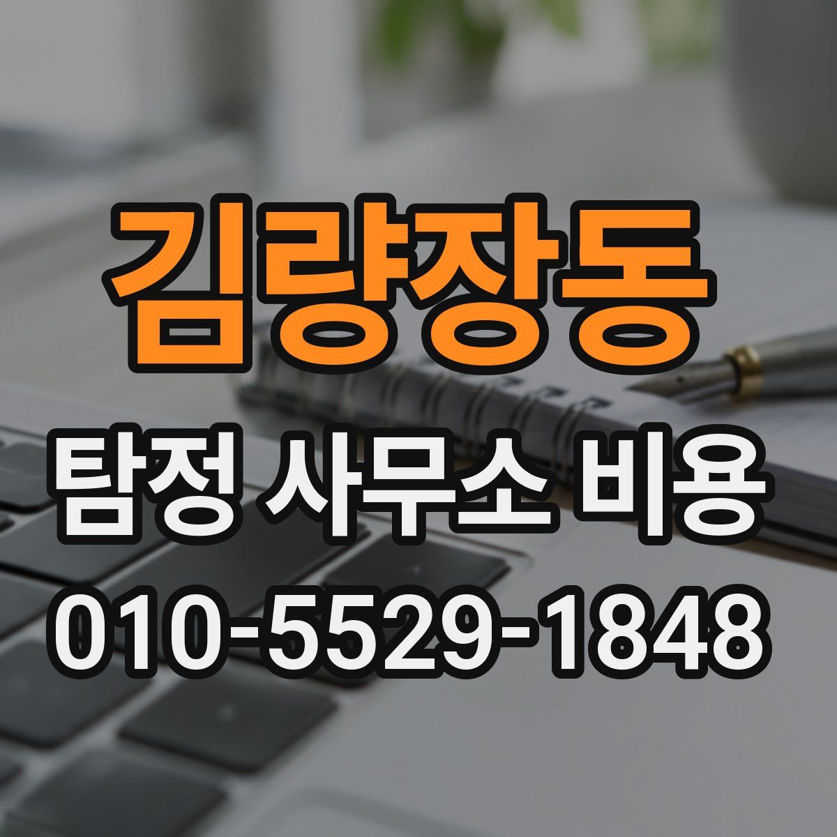 김량장동 탐정 사무소 비용