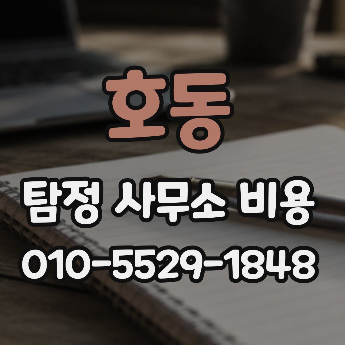 호동 탐정 사무소 비용