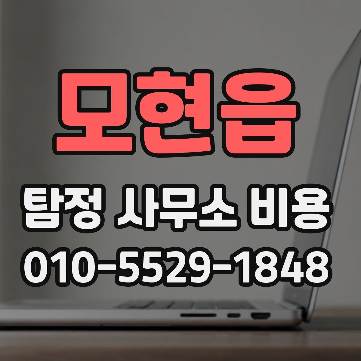 모현읍 탐정 사무소 비용