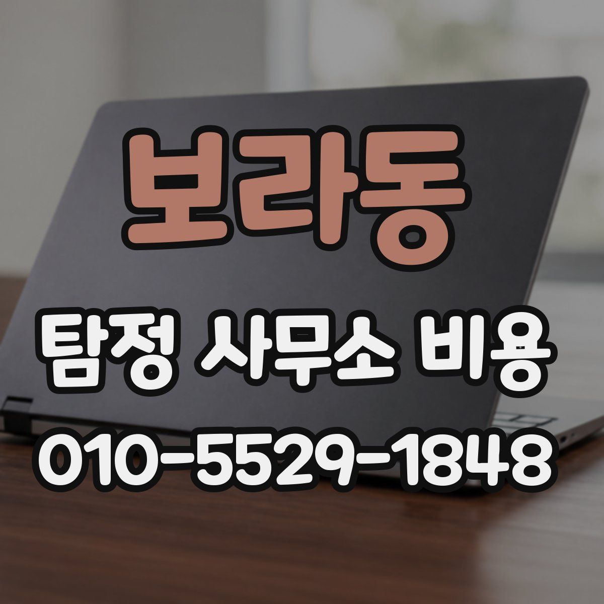 보라동 탐정 사무소 비용