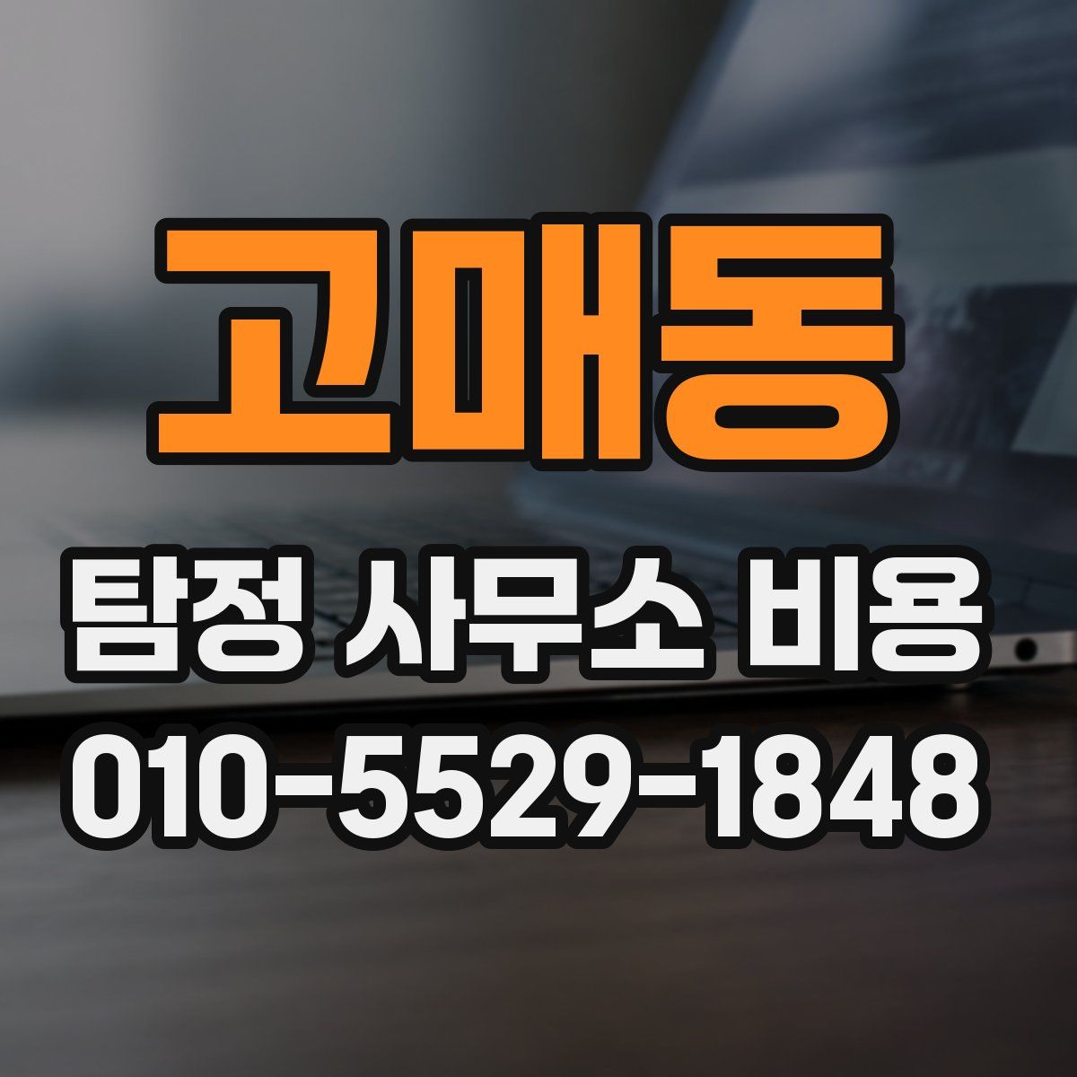 고매동 탐정 사무소 비용