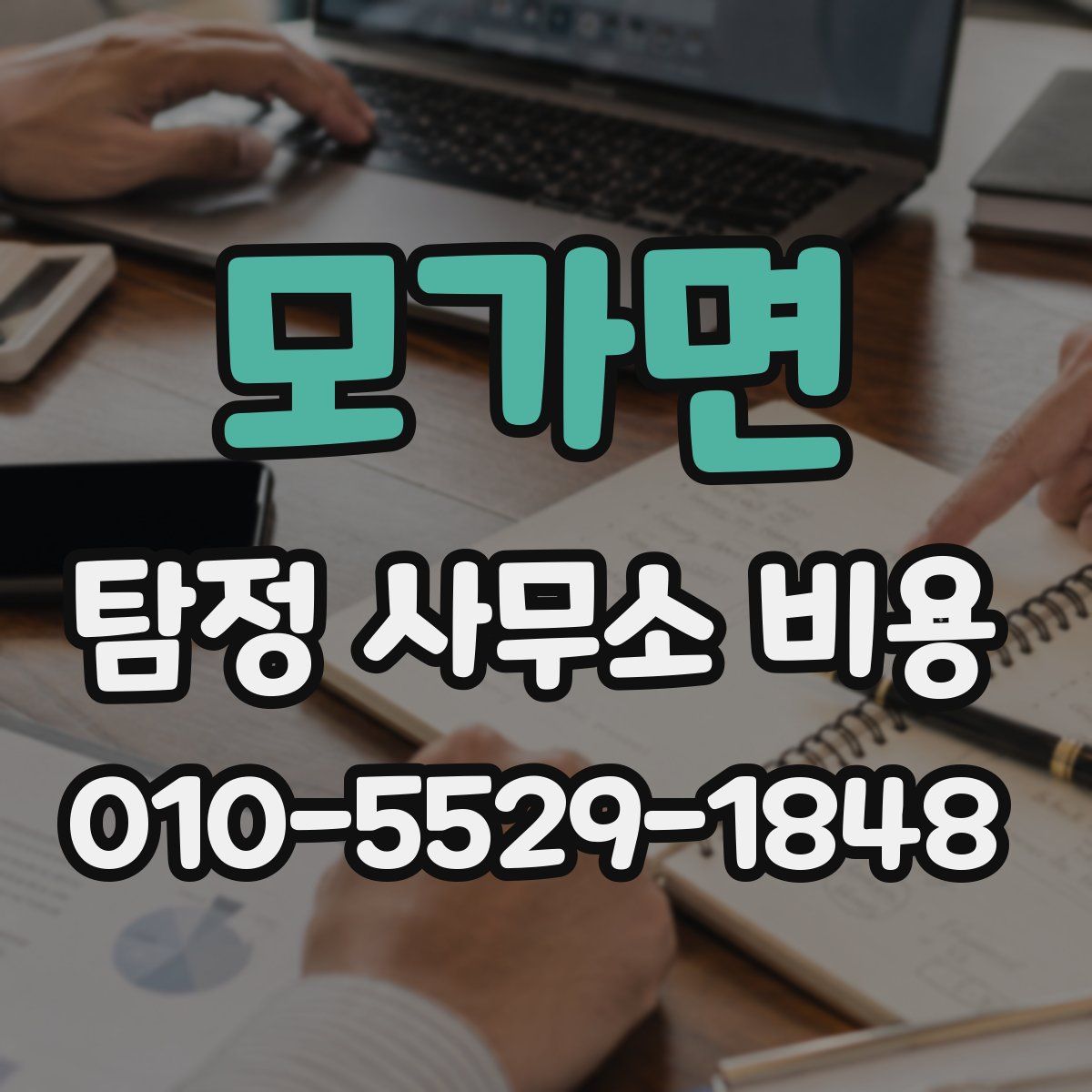 모가면 탐정 사무소 비용