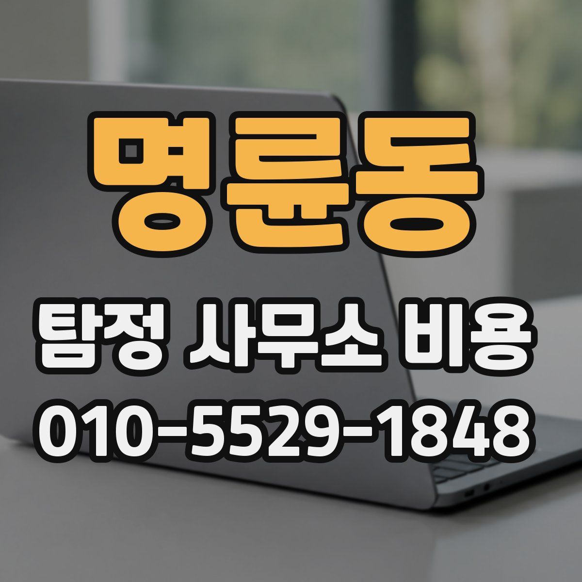 명륜동 탐정 사무소 비용
