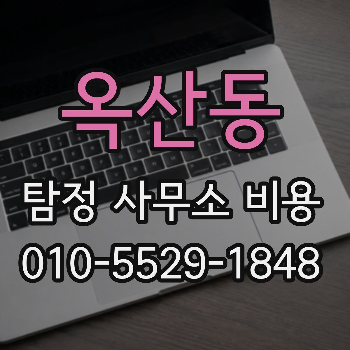 옥산동 탐정 사무소 비용