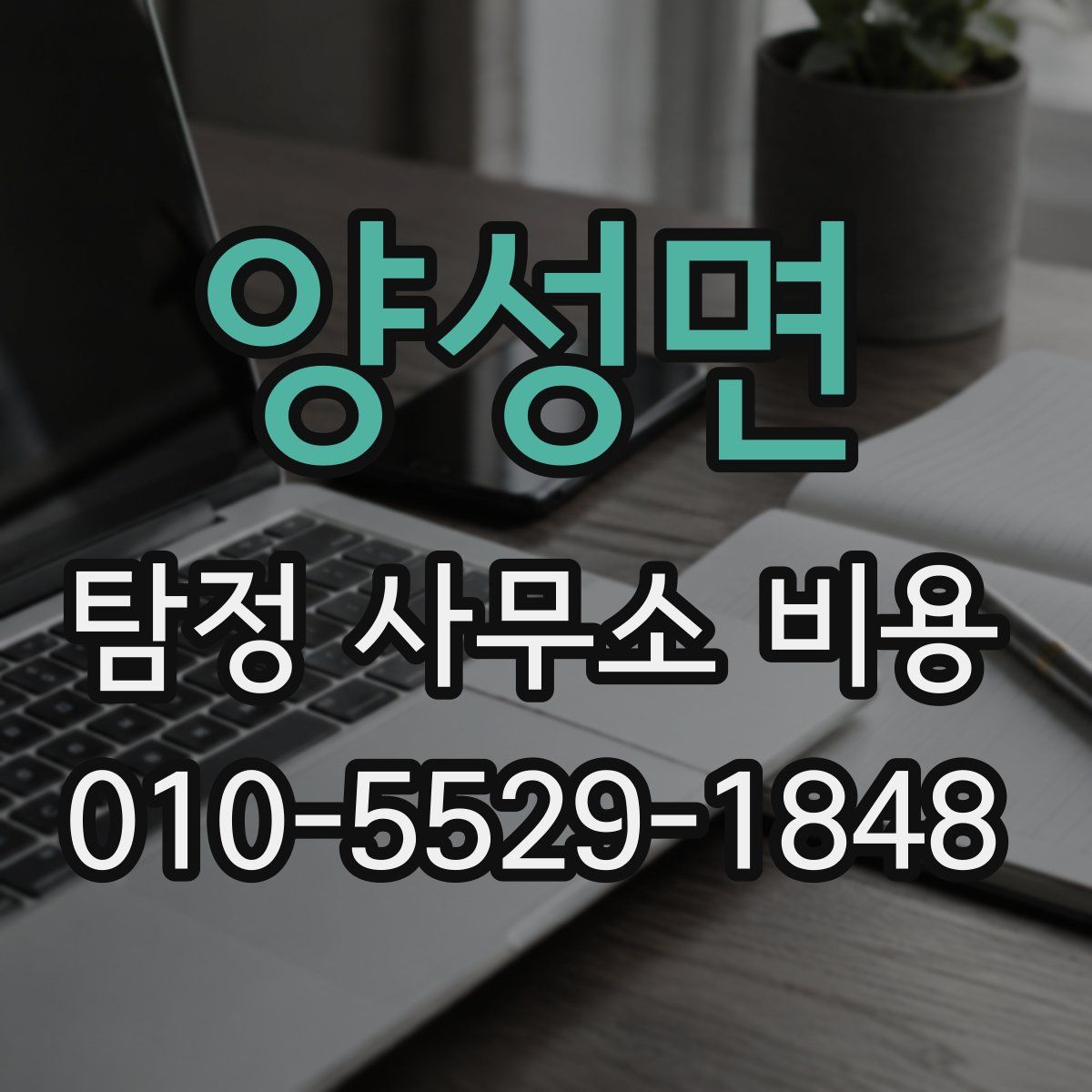 양성면 탐정 사무소 비용