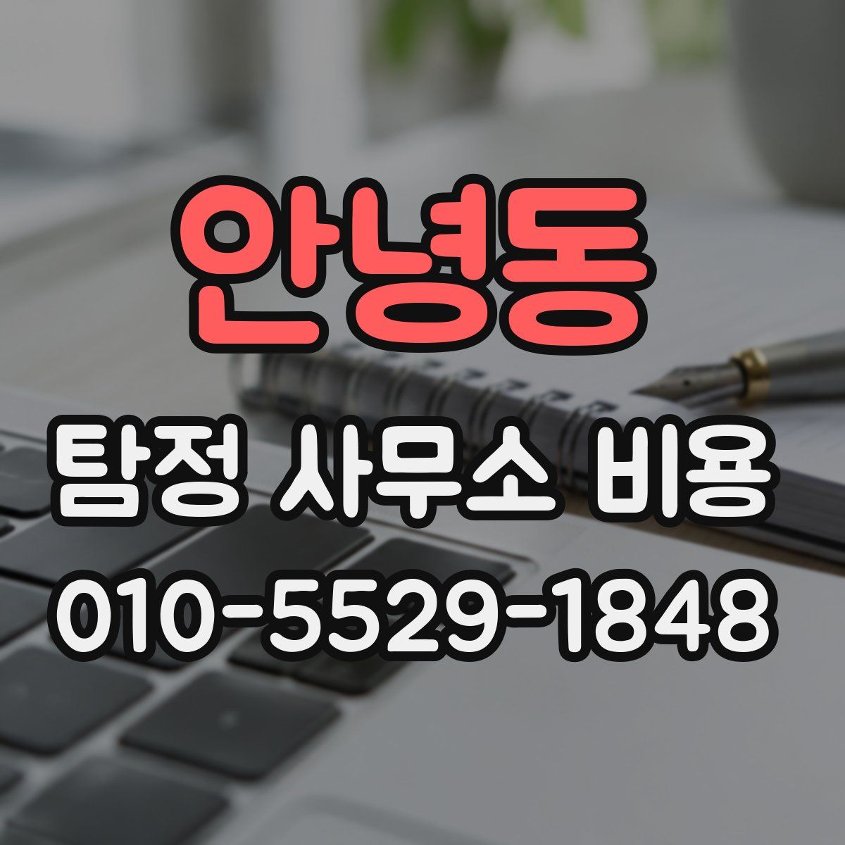 안녕동 탐정 사무소 비용