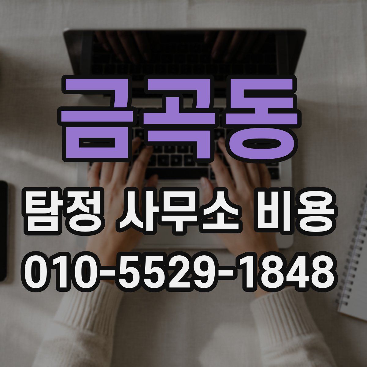 금곡동 탐정 사무소 비용