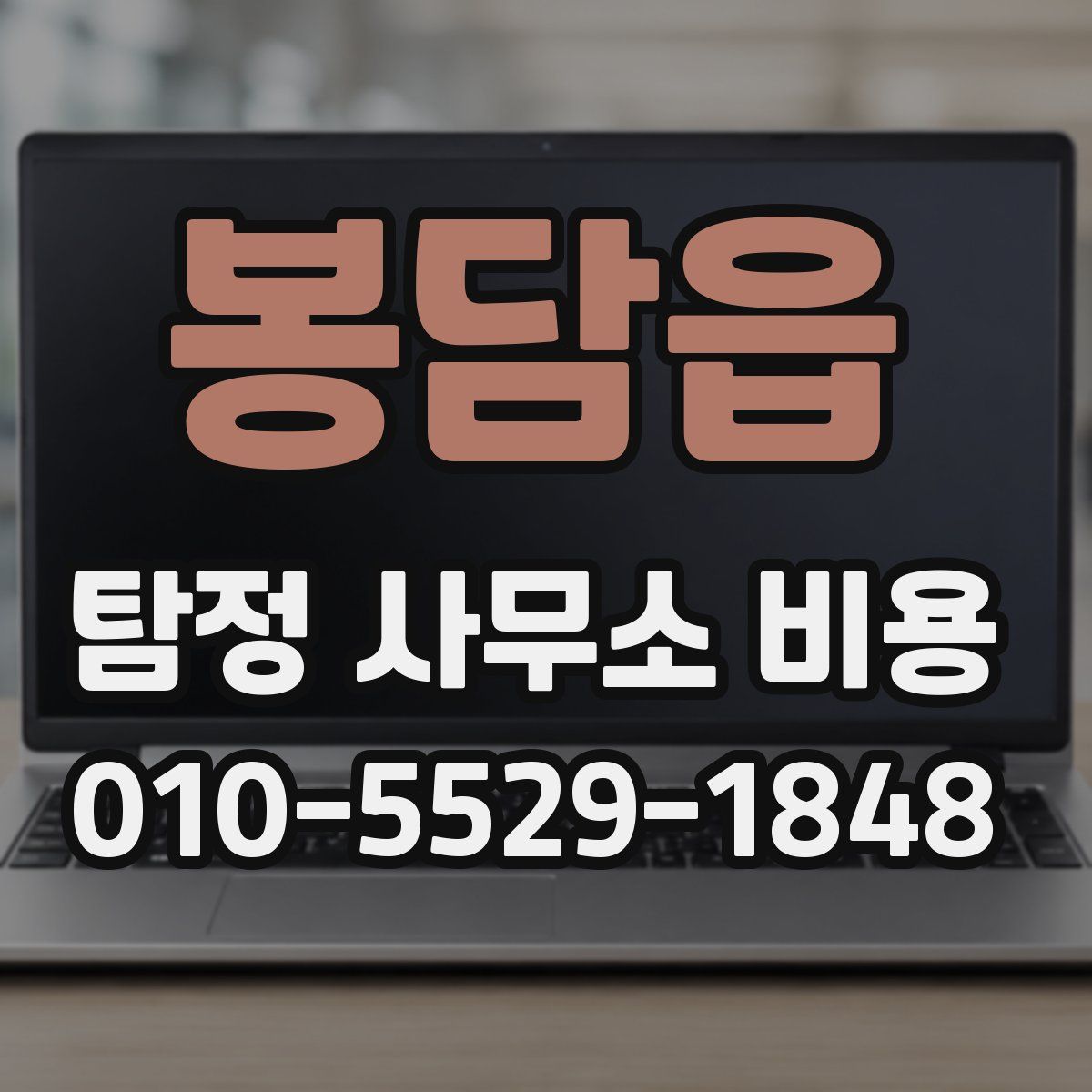 봉담읍 탐정 사무소 비용