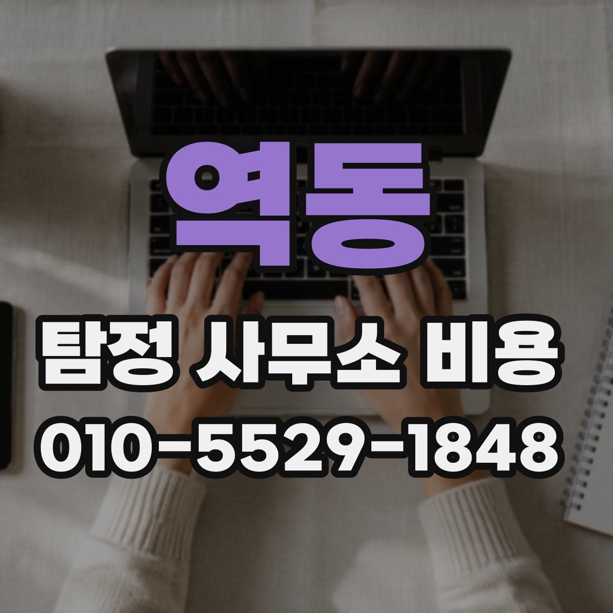 역동 탐정 사무소 비용