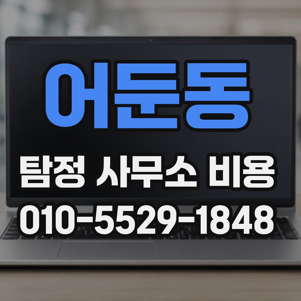 어둔동 탐정 사무소 비용