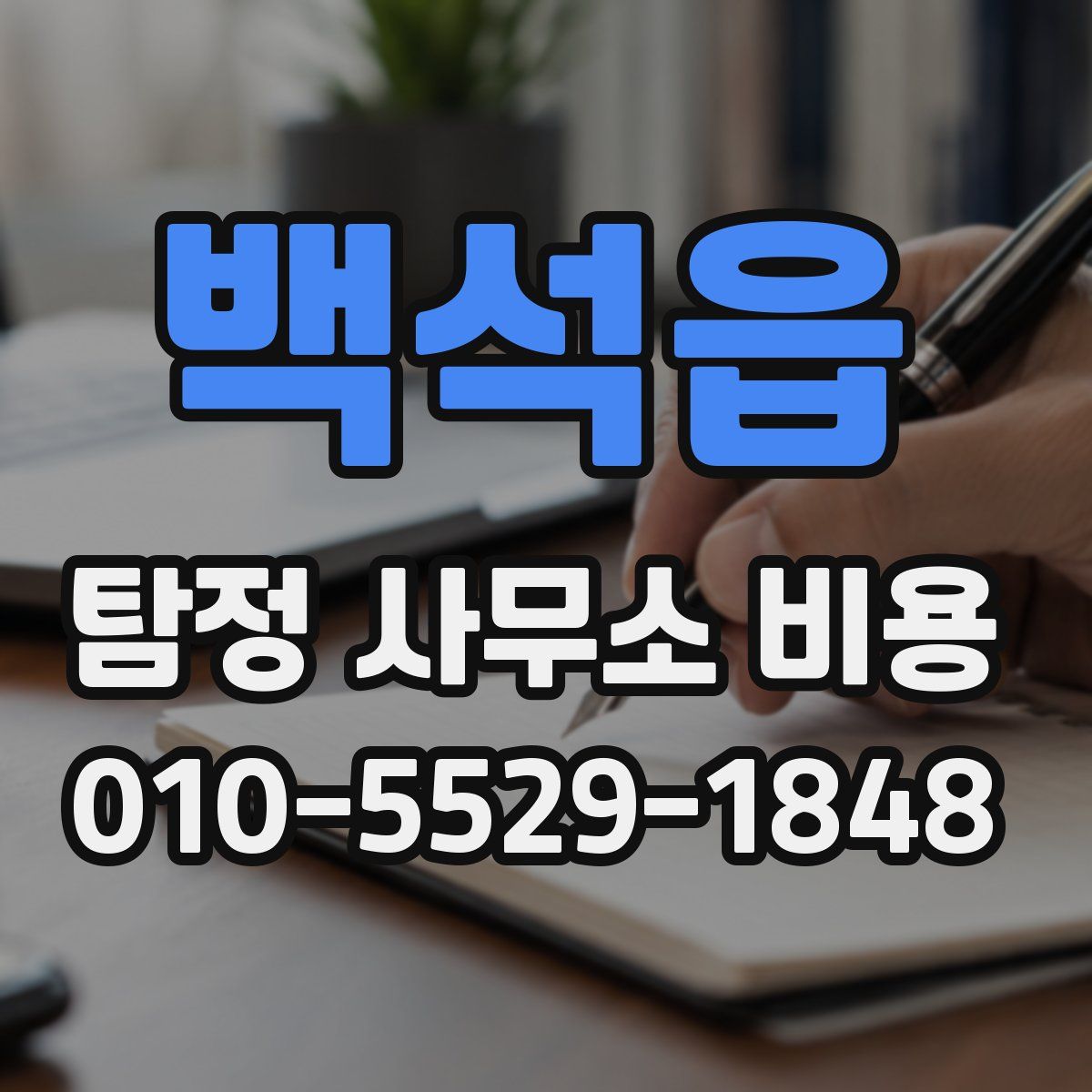 백석읍 탐정 사무소 비용