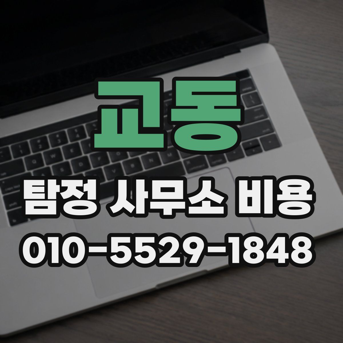 교동 탐정 사무소 비용
