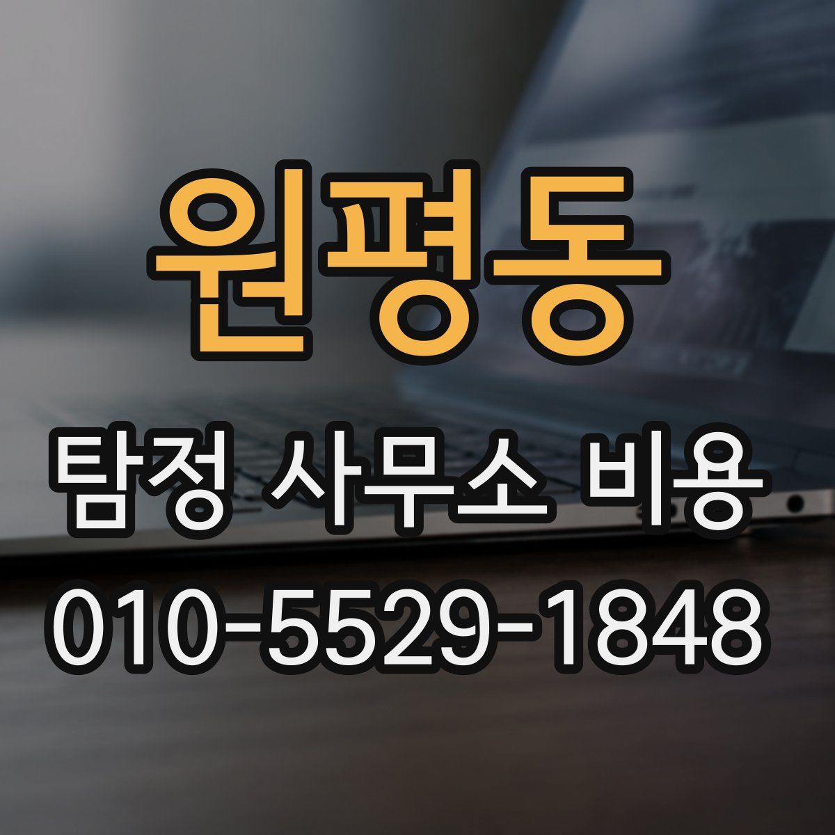 원평동 탐정 사무소 비용