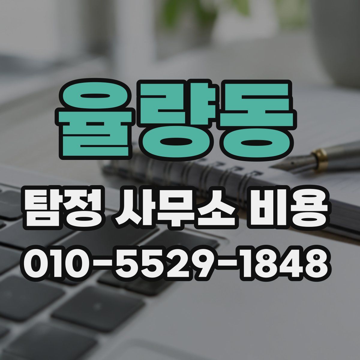 율량동 탐정 사무소 비용