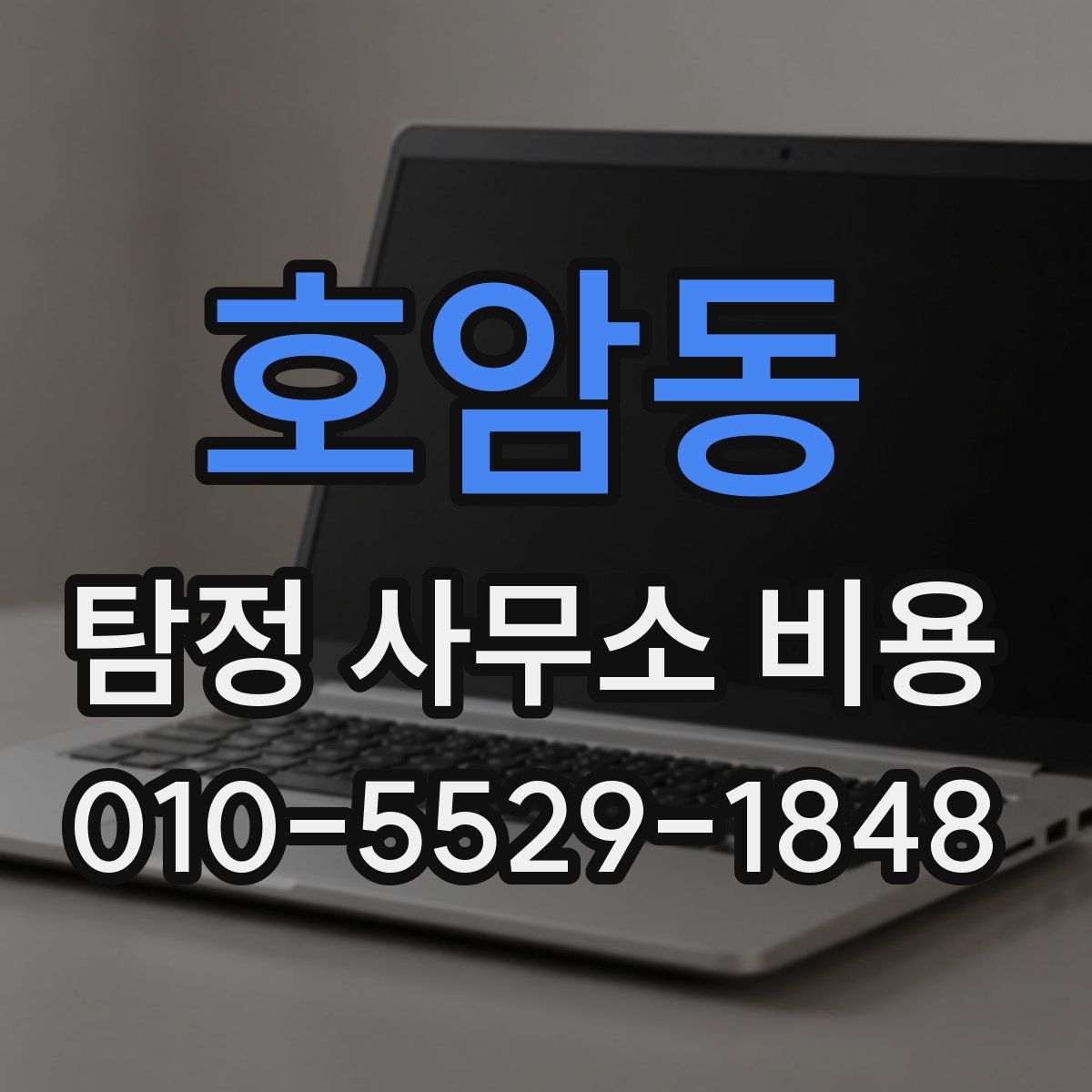 호암동 탐정 사무소 비용