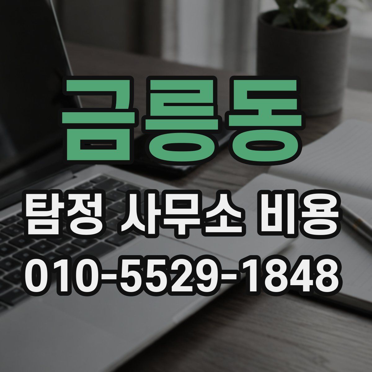 금릉동 탐정 사무소 비용