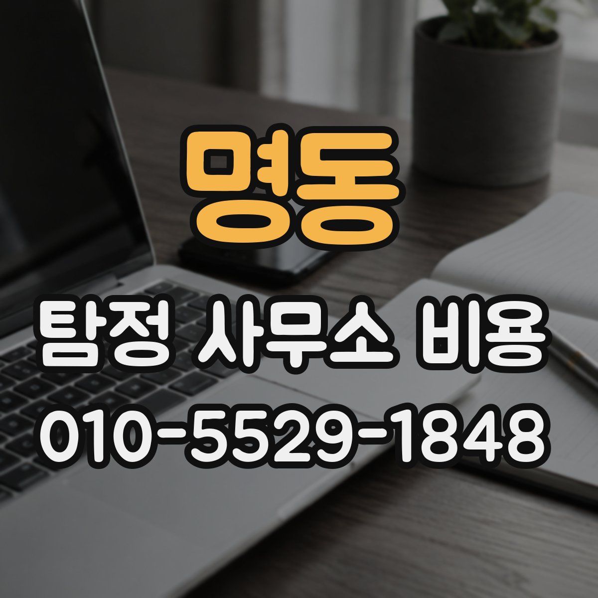 명동 탐정 사무소 비용