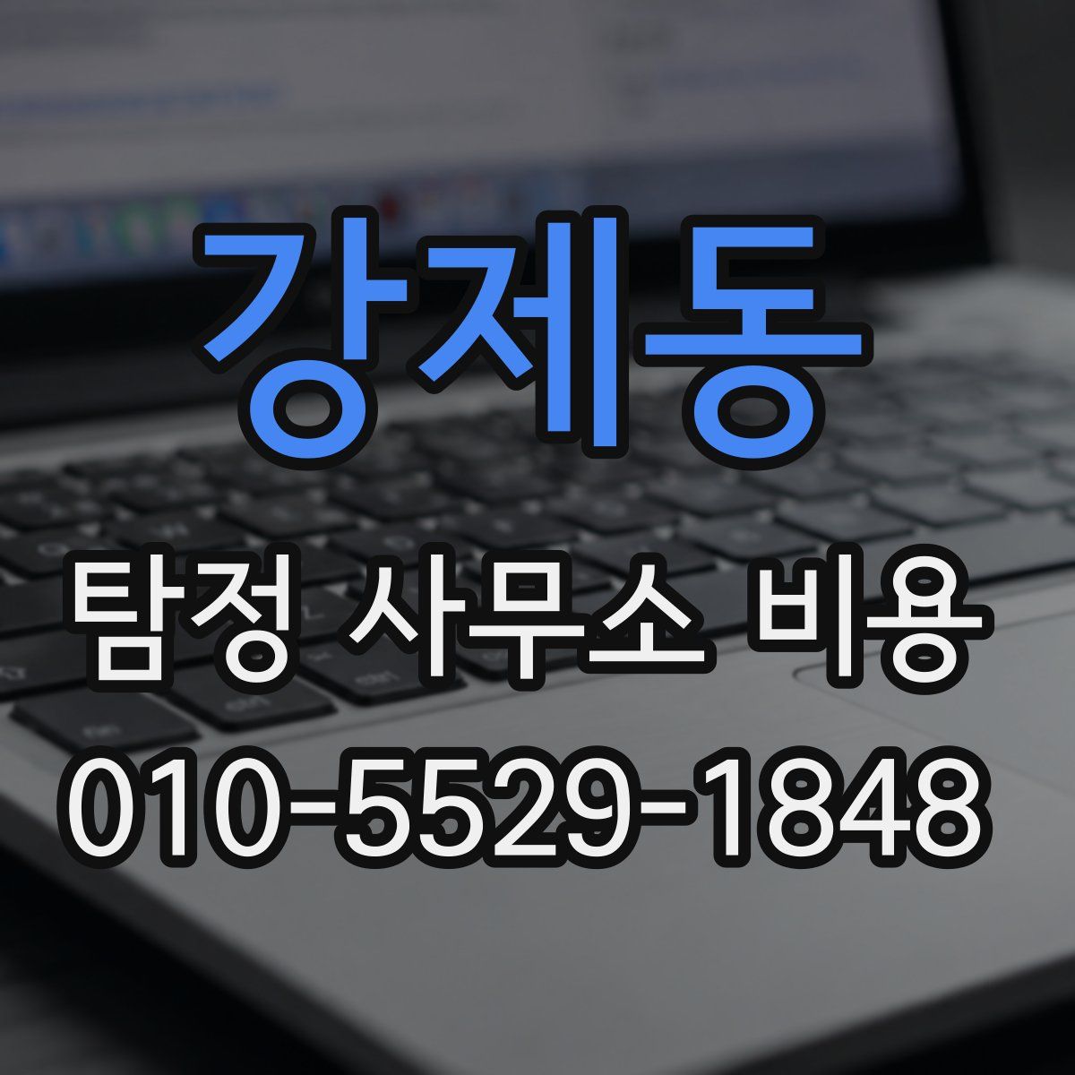 강제동 탐정 사무소 비용
